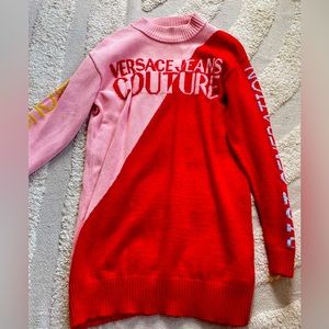 Versace Jeans Couture - Oversized Sweatshirt Pink/Red